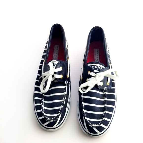 Sperry Shoes - Sperry Top Sider Womens Deck Nautical Boat Shoes 9